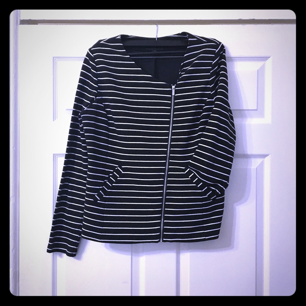 Women’s Stripped Professional Coat